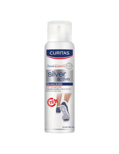 Desodorante para pies Curitas Silver...